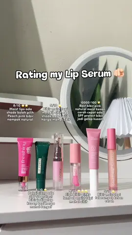 Rating my best lip serum #lipserum #theoriginote #theoillipserum 