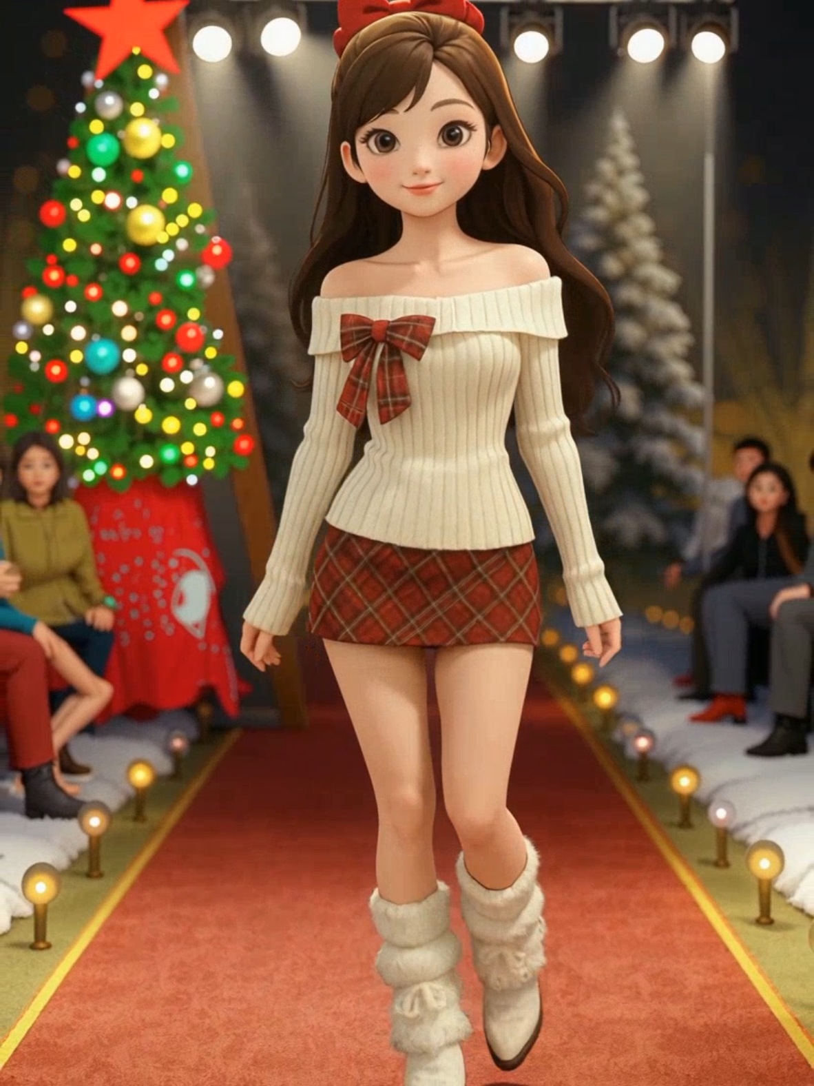 lên thêm cho các nàng set giáng sinh cho mí bà dáng xinh nhaaaa #giangsinh #noel #setvay #đầmnoel 