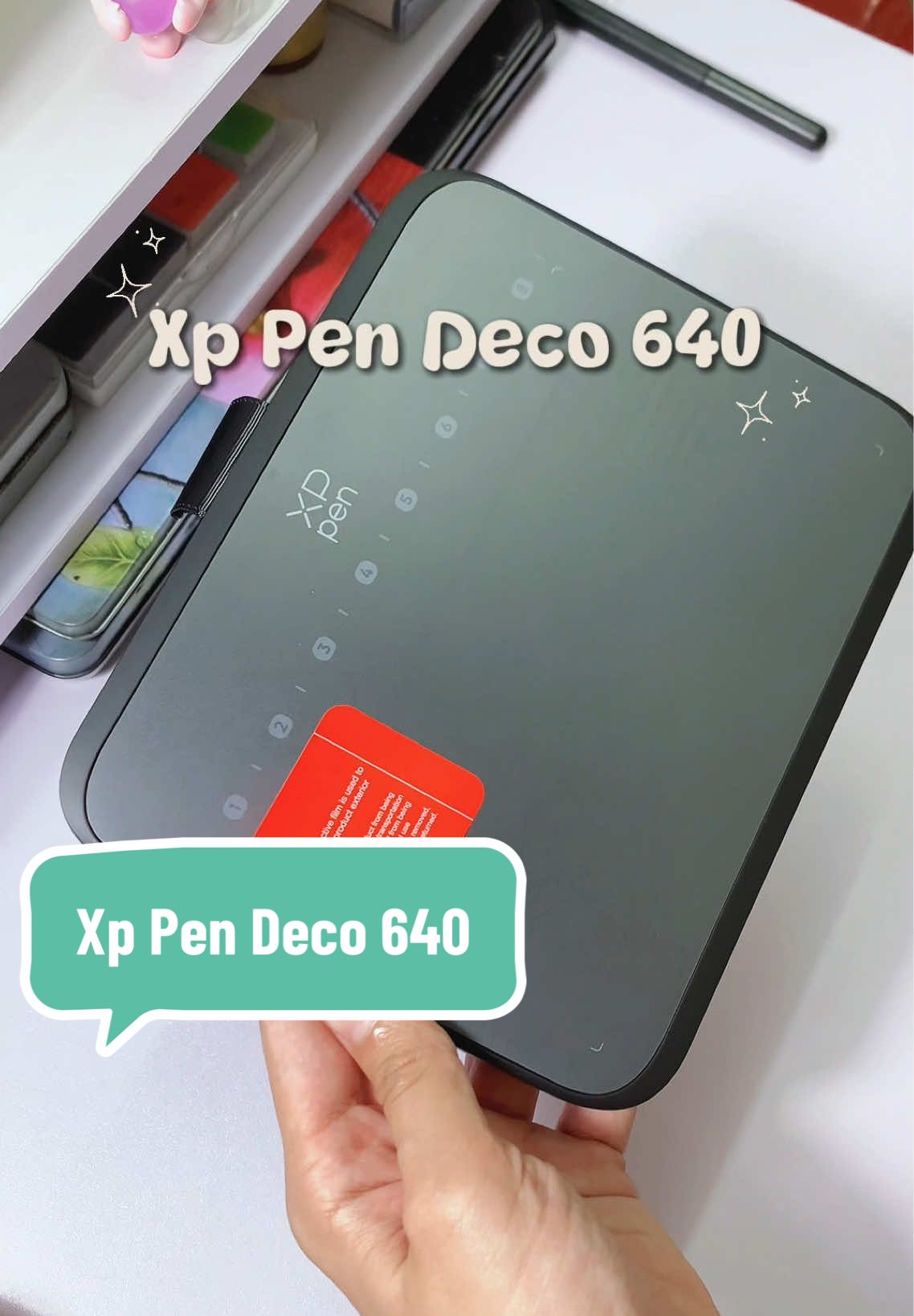 Không thích to thì tui có bé😋#xppendeco640 #xppen #totenti #art #viral 