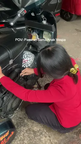 banyak ritualnya sebelum berangkat jalan 😂 #vespa #vespaindonesia #vespaexcel #vespaexcel150 #excel150 