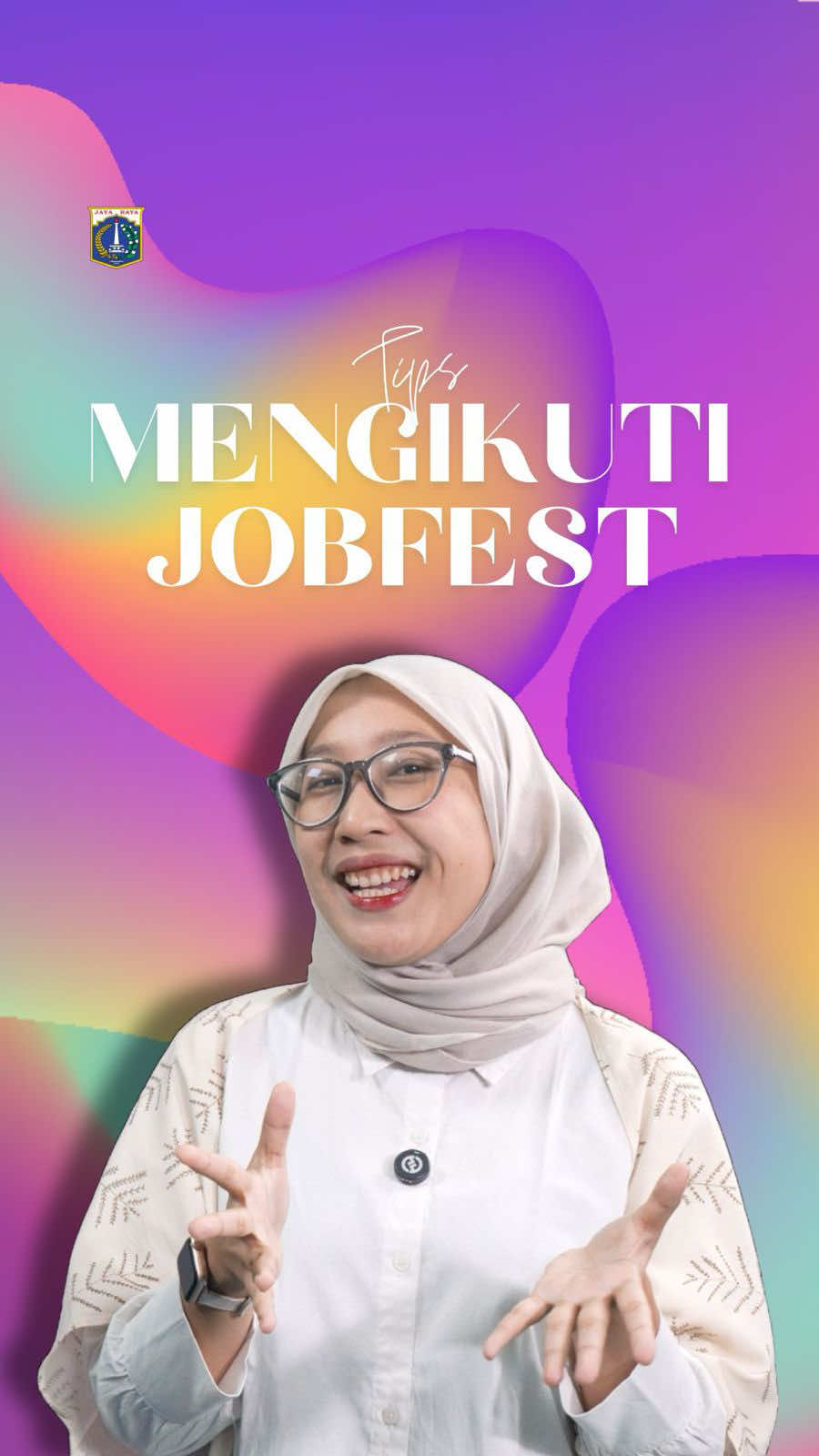 Mau datang ke Jobfest tapi bingung harus mulai dari mana? Jangan asal datang, yuk siapkan dirimu biar kesempatan kerja jadi lebih besar. 3 tips simpel yang bisa kamu lakukan sebelum datang ke Jobfest: 1️⃣ Riset perusahaan incaranmu 2️⃣ Perbarui CV & siapkan dokumen penting 3️⃣ Latihan wawancara + tentukan outfit terbaik Datang dengan persiapan = peluang sukses lebih besar. Semangat, Sobat Jakarta. #JobfestJakarta #KesempatanKerja #SobatJakarta