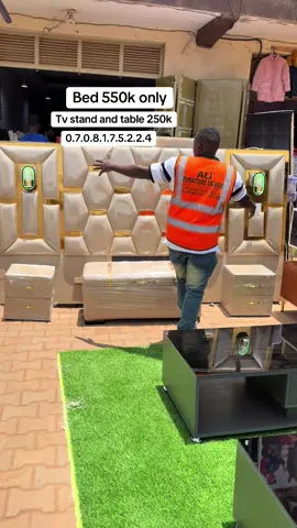 @Ali  furniture uganda #furniture #bed 550k and tv stand 250k only#affordableprice kawempe ku taano 0708175224 Ali furniture ug#foryou #viraltiktok 