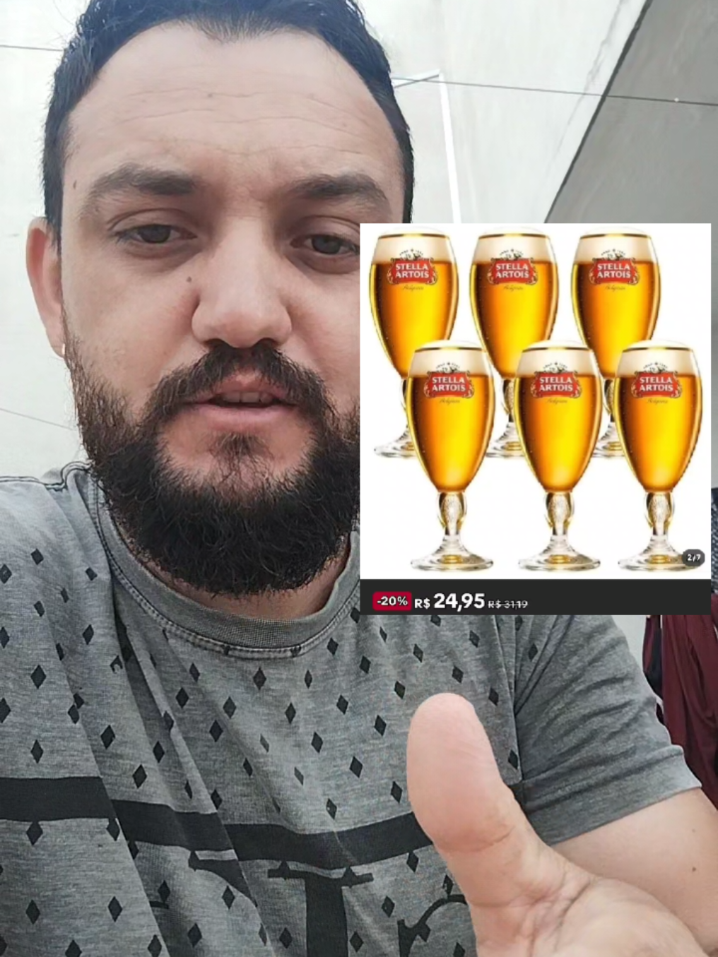 Taça de Cerveja Stella Artois