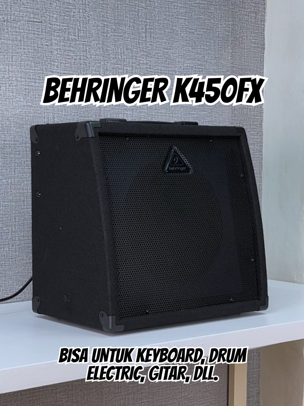 Behringer K450FX hadir dengan driver 10