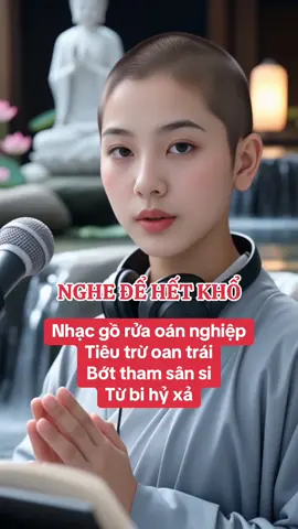 10 tác dụng khi nghe nhạc Phật mỗi ngày: 1. An tâm & giảm căng thẳng Âm thanh tụng kinh, nhạc thiền nhẹ nhàng giúp tâm trí lắng xuống, giảm lo âu, bớt căng thẳng sau một ngày dài. 2. Ngủ sâu & dễ ngủ hơn Nghe nhạc Phật trước khi ngủ hỗ trợ thư giãn thần kinh, tạo giấc ngủ sâu, giảm mơ ác mộng. 3. Gieo hạt thiện lành Âm thanh Phật hiệu giúp nuôi dưỡng tâm thiện, khởi niệm lành, chuyển hóa suy nghĩ tiêu cực. 4. Tăng năng lượng tích cực Âm nhạc thiền nâng cao tần số rung động của tâm thức, giúp bạn cảm thấy hạnh phúc, nhẹ nhàng. 5. Tịnh hóa nghiệp chướng Nghe và trì niệm danh hiệu Phật được xem là một cách sám hối, giúp tiêu trừ nghiệp xấu trong quá khứ. 6. Tăng khả năng tập trung Nhạc Phật nhẹ nhàng giúp não bộ tập trung, rất thích hợp khi đọc sách, làm việc, hoặc học tập. 7. Giảm nóng giận Âm thanh thiền định làm dịu cảm xúc, giúp bạn bình tĩnh, giảm bốc đồng, bớt sân hận. 8. Gắn kết với tâm linh Nghe nhạc Phật mỗi ngày giống như đang thực tập chánh niệm, nhắc nhở bản thân hướng thiện. 9. Hỗ trợ sức khỏe Nghiên cứu cho thấy âm nhạc nhẹ giúp giảm huyết áp, ổn định nhịp tim, tăng cường hệ miễn dịch. 10. Chiêu cảm tài lộc & bình an Theo quan niệm tâm linh, âm thanh Phật hiệu mang năng lượng cát tường, thu hút vận may, bình an đến với gia đình. #phatphap #daophat #phatgiao #tutap #fyp 