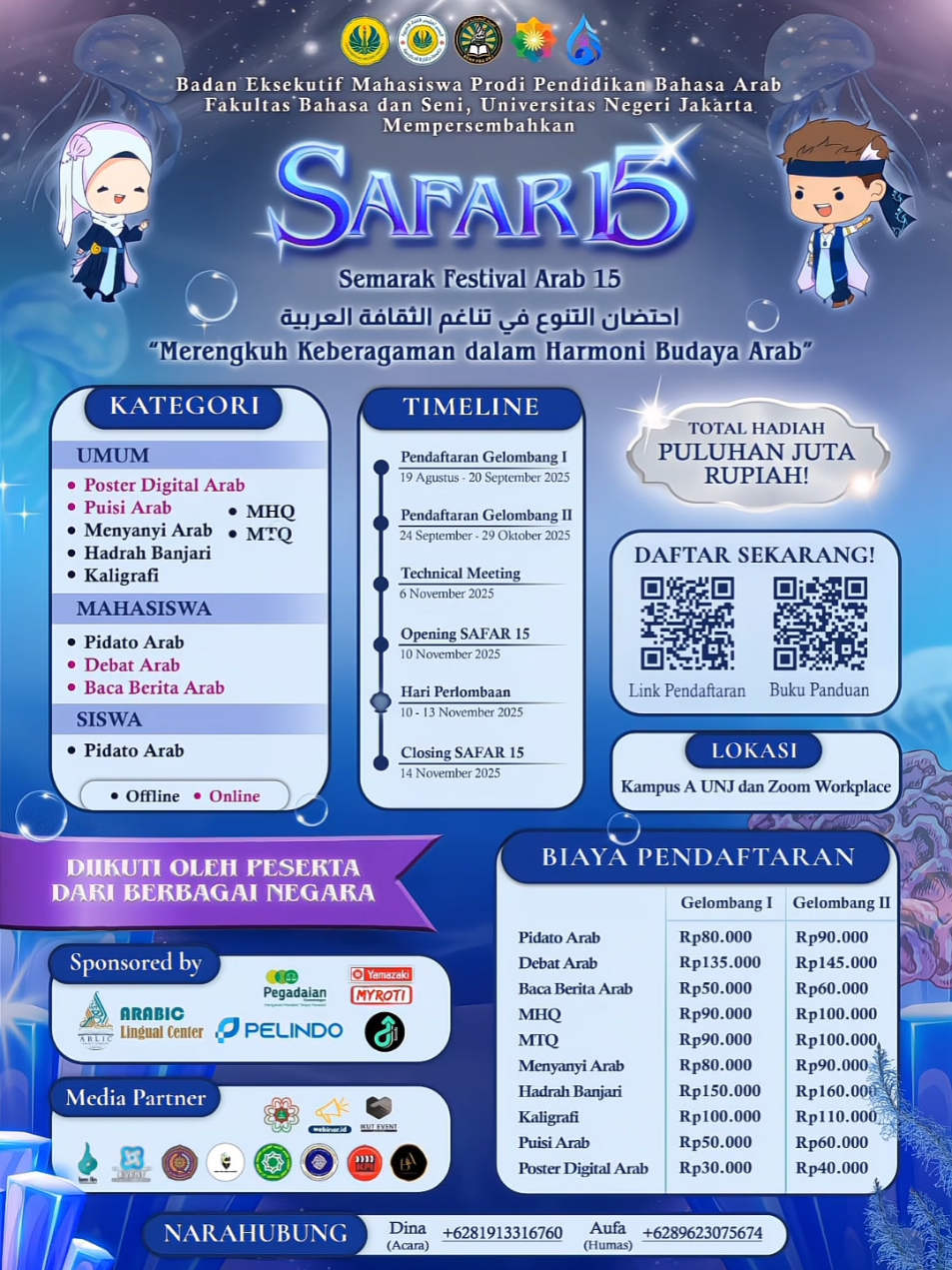 WE BEGGING FOR YOU!! JOIN PERLOMBAAN 🌊 SAFAR15 🌊  kunjungi instagram @safarunj_15 #safar15 #fyp 