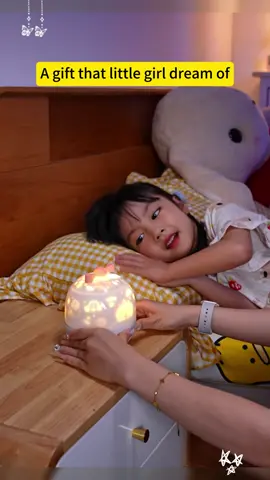 A gift that little girls dream of#Pikoytoddlertoys#kidstoys#kidsgifts#nightlight#galaxyprojector