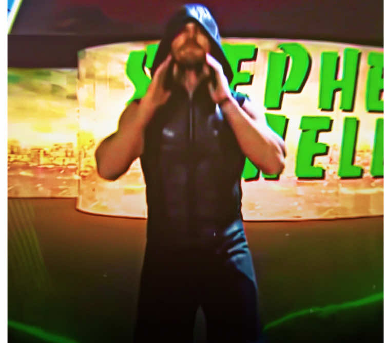 The Green Arrow at Summerslam #viral #edit #stephenamell #WWE #fyp 