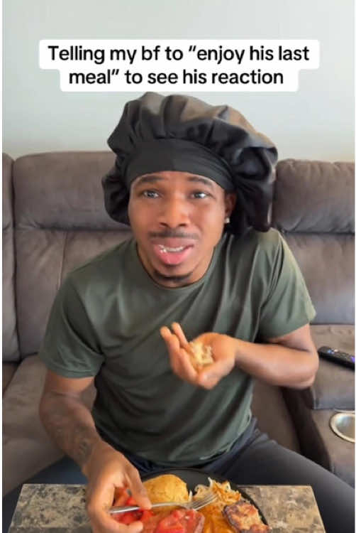 Telling My Boyfriend This ls My Last Meal... His Reaction ls Priceless! #LastMeal #BoyfriendReaction #DinnerDrama #FunWithBoyfriend #FunnyCouple #LastSupper #SurpriseReaction