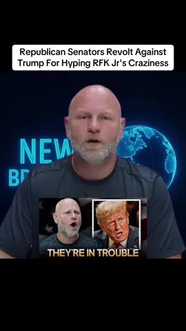 PART1: Republican Senators Revolt Against Trump For Hyping RFK Jr's Craziness#theringoffire #fyp #breakingnews #donaldtrump #america 