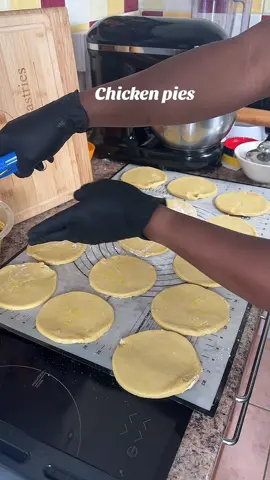 Where the magic begins . Our chicken pies came ready to win. #chickenpie#pie#fyp#explorarpage#BakeWithMe.