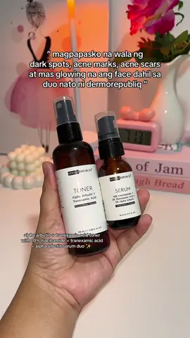 dermo duo for dark spots, acne marks, glowing and brighter skin ✨ #dermorepubliq #dermoduo #darkspots #alphaarbutin #dermorepubliqserum 