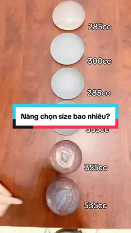 Nàng chọn size bao nhiêu? 