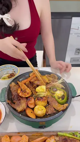 Bếp nướng điện đa năng dùng tiện #chaodien #chaodiendanang #chaonuong #bepnuongdien 