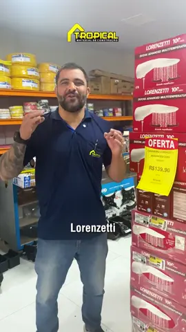 💦 Conforto e economia no seu banho! 💦 Aproveite o chuveiro Lorenzetti Advanced Multitemperaturas 220V por apenas R$139,90 à vista! 🔥 Mais praticidade, tecnologia e aquele banho relaxante que você merece! 🚿✨ 🛠️ Garanta o seu e dê um upgrade no seu banheiro! #Lorenzetti #ChuveiroAdvanced #BanhoPerfeito #Promoção #MaterialDeConstrução 