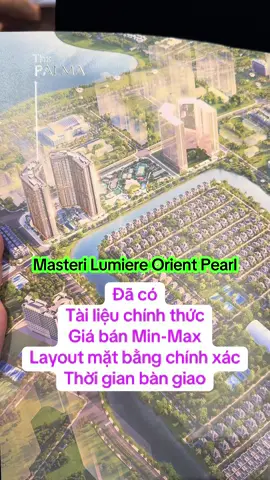 Lumiere Orient Pearl - Vinhomes Ocean Park Gia Lâm  Đã có Tài liệu chính thức Giá bán Min-Max Layout mặt bằng chính xác Thời gian bàn giao #lumiereorientpearl #canhomasteri #chungculumiereorientpearl 