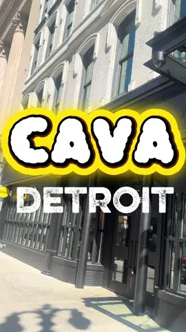 Cava @CAVA just opened in Detroit Downtown had to check it out to see if it’s any good definitely be back!! #cava #cavadetroit #detroitrestaurants #fyp #cavareview 