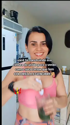construindo minha cintura de violão. #blessy  #chlorella  #tiktokshop  #mulheres 