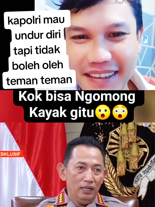 kaporli sigit mau mengundurkan diri tapi teman temanya tidak boleh!!