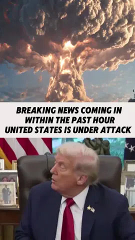 Coming in wlthin past hour United States is under attack #news #usa #tiktok #fyp #trump 