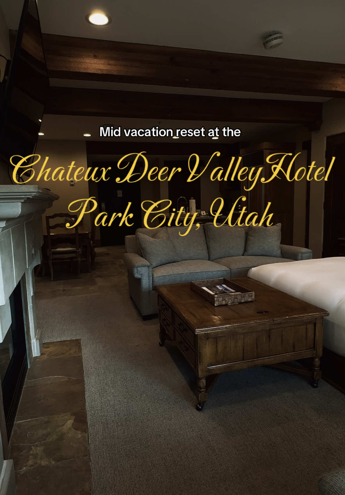 Looking for a luxury hotel in Deer Valley, Park City? ✨ The Chateaux Deer Valley is a 5/5 experience. From spacious suites with full-sized appliances and a cozy fireplace 🛋️, to incredible hospitality 🤝, every detail made my stay unforgettable. Their complimentary car service 🚗 was a lifesaver for exploring Deer Valley and even running quick errands. Whether you’re here for skiing, a luxury getaway, or just comfort in the mountains 🏔️—this is the hotel to book  #parkcityutah #deervalleyutah #hotelstays #femaletraveler #travelcontentcreator 