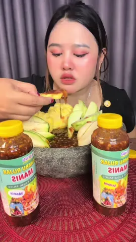 Cocok sih buat yang lagi ngidam🤭#rujak #bumburujak #myfruits#ratucabe #nentygarutkarawang 