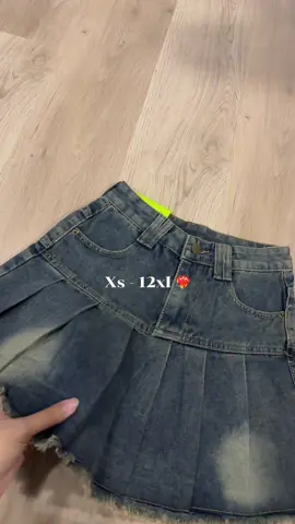 ไซส์เยอะมาก เลือกได้เลย❤️‍🔥  #กระโปรงอัดพลีท #กระโปรงยีนส์ #กระโปรงเอวสูง 