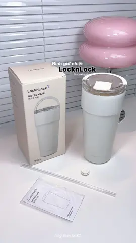 Bình giữ nhiệt locknlock cực xinh mà chất lượng khỏi bàn nè 🍼🍼🍼🥰🙆‍♀️#LocknLock #LocknLockvn #Premiumlife#binhgiunhiet#xh