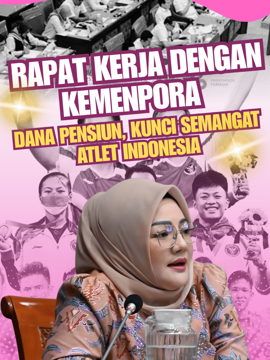 Apabila kebijakan dana pensiun bagi atlet dan pelatih ini tidak segera digalakkan, maka akan banyak calon-calon atlet kita yang berpotensi besar namun kurang mendapatkan kepastian di masa depan. Padahal, mereka adalah pejuang bangsa yang akan berjuang di tingkat nasional maupun internasional. Jika diberikan kepastian dan “angin segar” berupa jaminan kesejahteraan, saya yakin semangat mereka akan semakin kuat. Dengan begitu, prestasi olahraga Indonesia akan semakin gemilang dan mampu berbicara lebih banyak di kancah internasional. 🇮🇩✨ #atlet #AddeRosi #adderosikhoerunnisa #dpr #dprri 