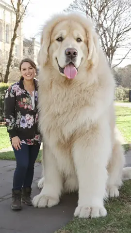 Who rescued who? Definitely me…sometimes🐾😅 #fyp #doglover #giantdog #dogtok #ai 