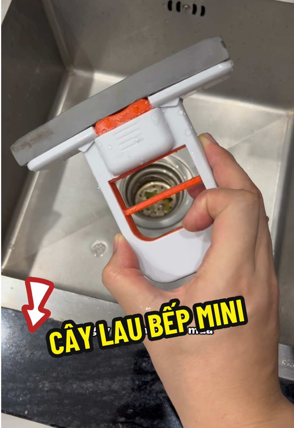 Cây lau bếp tự vắt mini cực tiện lợi #ngancogang #caylau #caylaunhatuvat #caylaumini #caylauminituvat 