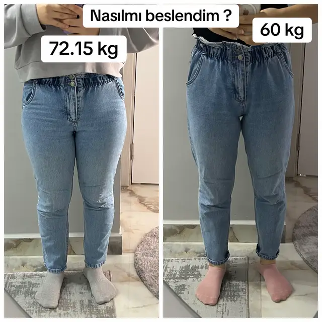 2 yıldır dolabımda duran pantolon artık bana bol geliyo şaka gibi #diyet #spor #detoks 
