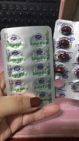 ATC Ginkgo Biloba 400mg #ginkgobiloba #brainbooster #atc #tiktokfinds #fypage 