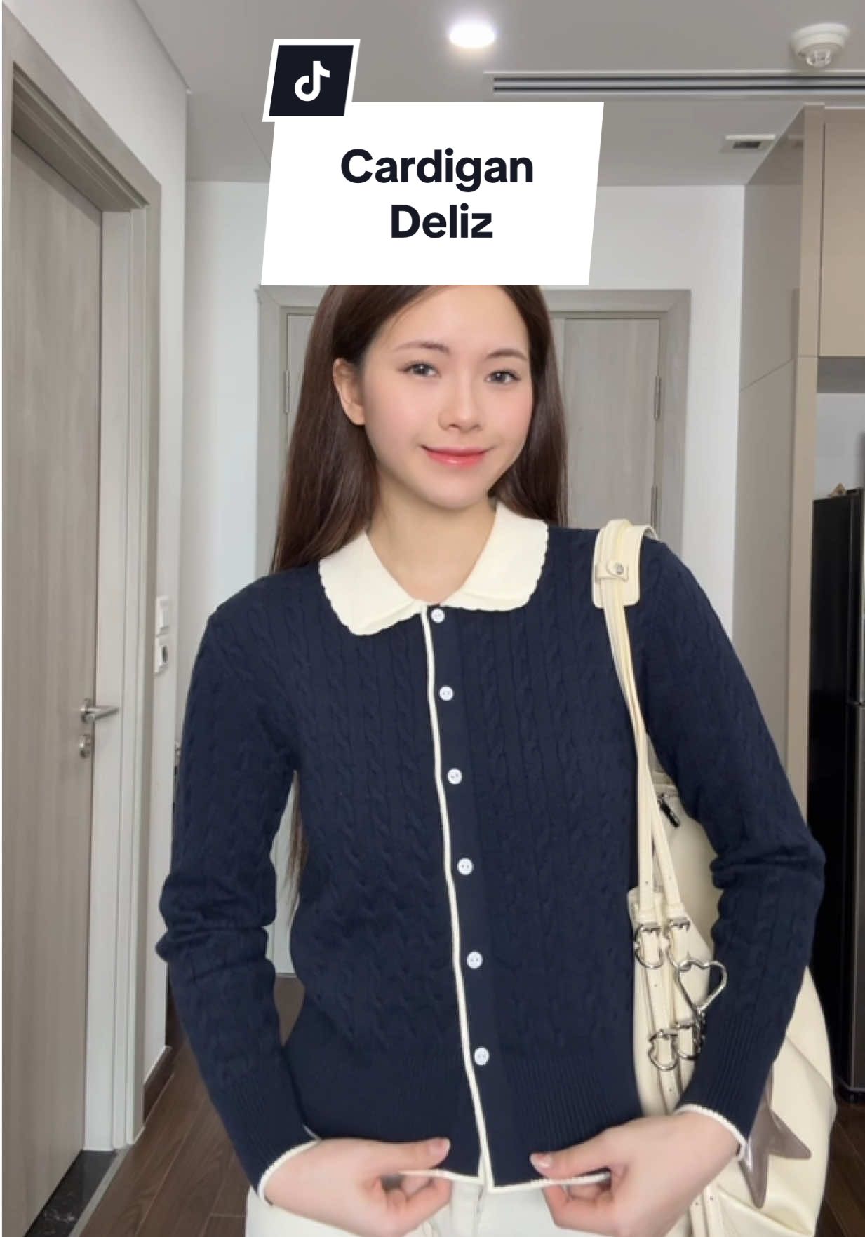 Mới đầu mùa mà đã có áo xinh xỉu thế này hả @DELIZ VN  ơiii #viral #xh #deliz #aolen #cardigan 