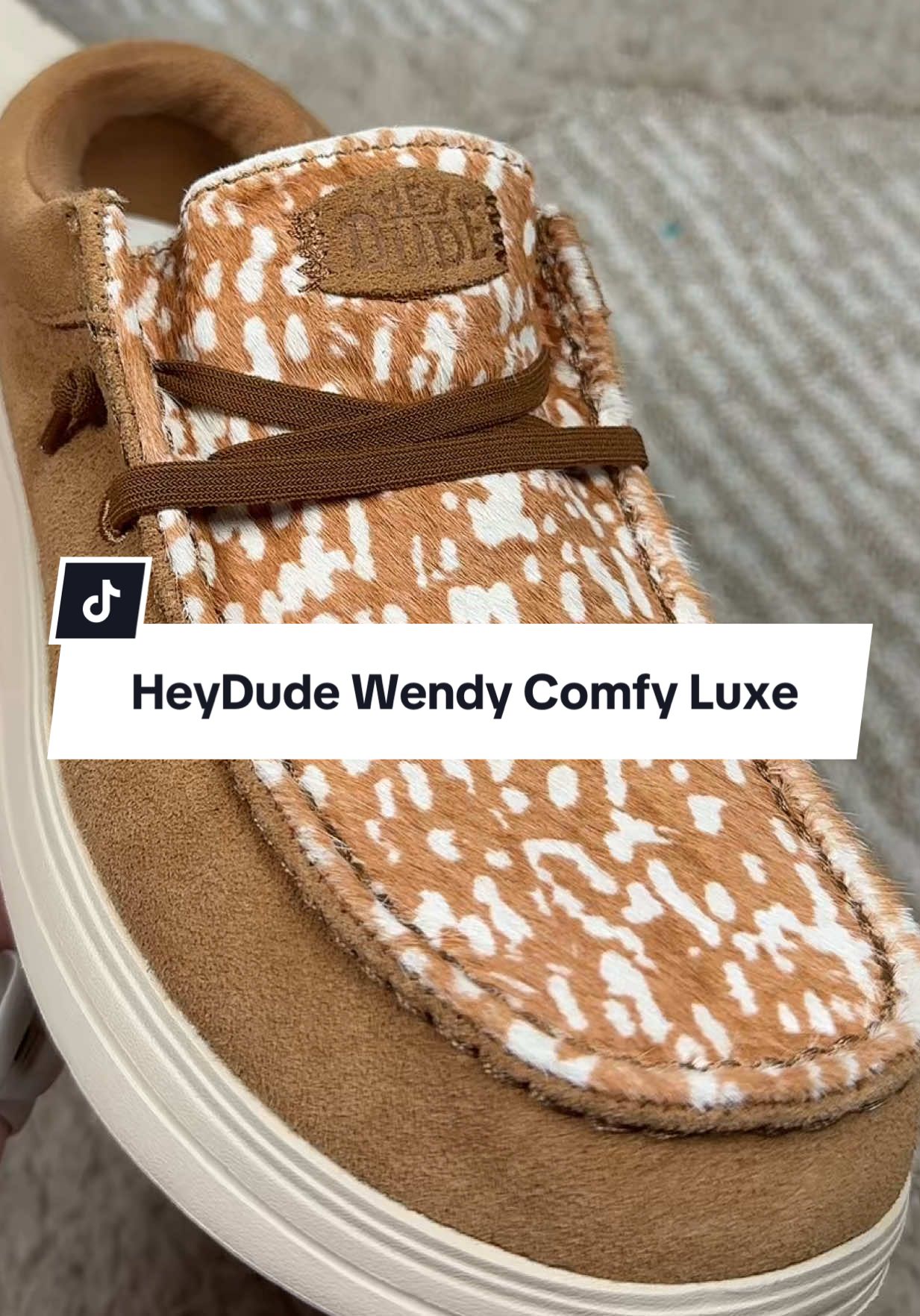 Level up your comfort with the Hey Dude Wendy Comfy Lux—plush, lightweight, and designed for all-day wear. With soft cushioning and a sleek look, these slip-ons are trending on TikTok as the ultimate cozy-chic shoe for fall and winter. Perfect for lounging, travel, or everyday outfits that need a touch of comfort and style @HeyDude #tiktokshopfalldealsforyou #tiktokshopcreatorpicks #tiktokshopblackfriday #tiktokshopcybermonday #heydudepartner 
