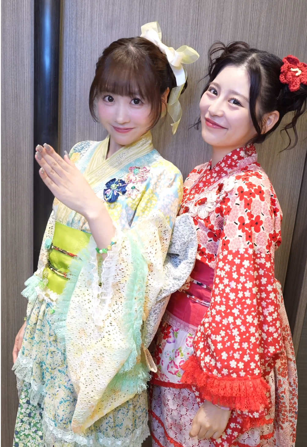 【三角関係👘】これを見て以降、鎮西さんが不機嫌になっていました @櫻井優衣 @月足天音あまねきFRUITSZIPPER  #FRUITSZIPPER #ふるっぱー  #ピポパポ  #月足天音  #櫻井優衣 