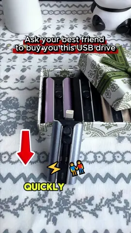 A three-in-one USB drive that can be used as a gift#3in1 #gift #usb 