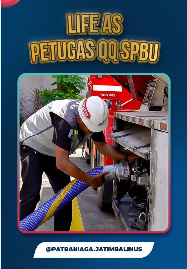 Daily life Petugas Quality & Quantity (QnQ) Pertamina 👀 Jarang Sobat lihat, tapi setiap hari ada yang namanya pengecekan tangki BBM dan uji kualitas serta kuantitas BBM. Kenapa? Biar Sobat semua bisa nikmatin BBM yang kualitas dan kuantitasnya aman terjaga!⛽ Selain itu, sampel BBM juga akan dicek & diperbarui setiap hari lho, Sob! 🤩 Pokoknya, no skip day demi kualitas terbaik untuk Sobat semua! 💯 #DailyLife #PetugasQnQPertamina #QulityControlBBM #PengecekanBBM #EnergizingYourJourney   