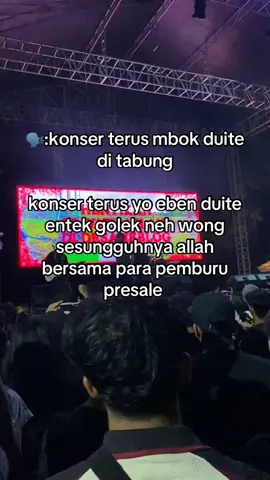 #fyptiktok info kan konser lagi