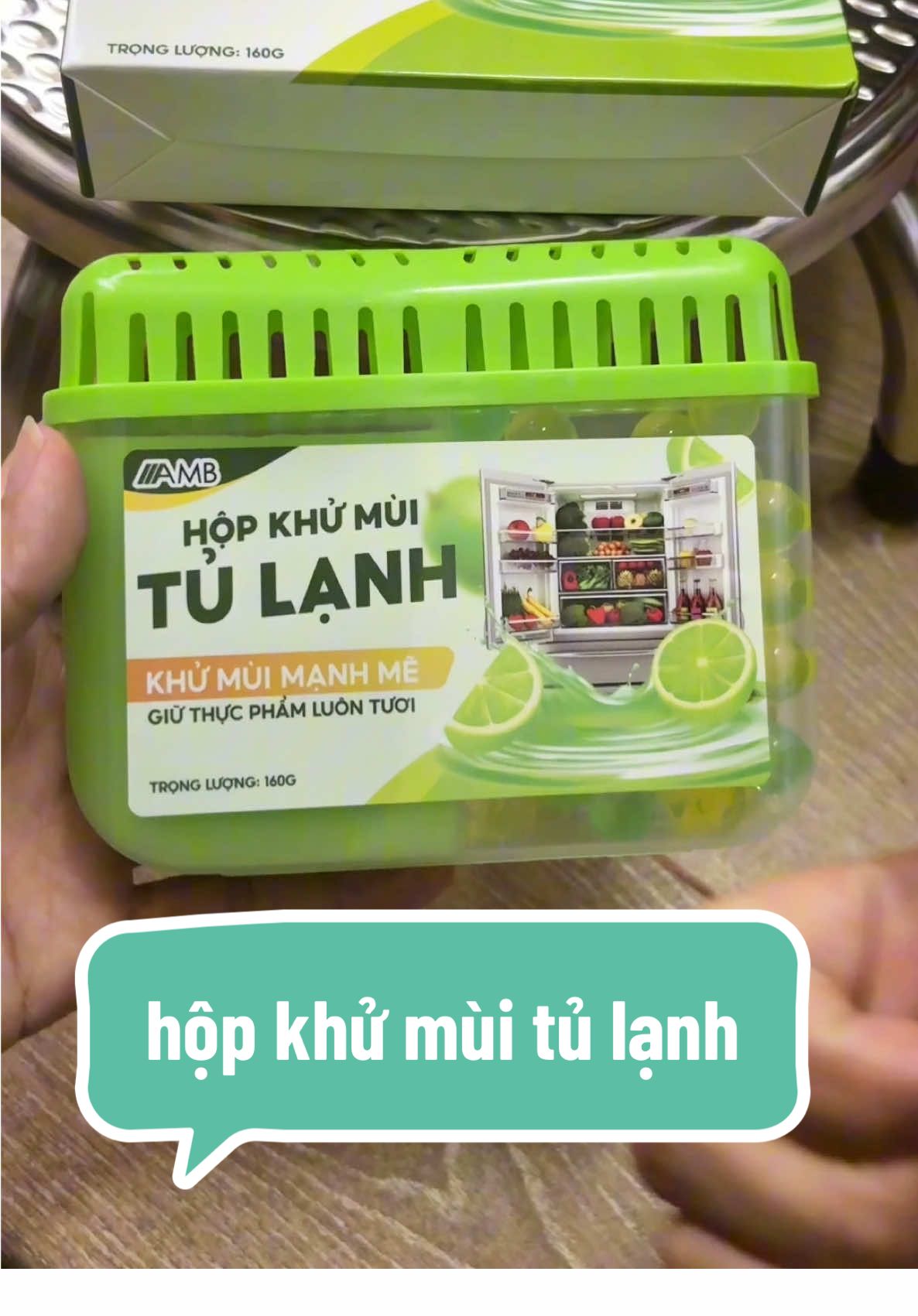 hộp khử mùi tủ lạnh AMB hút ẩm khử mùi hiẹu quả #memiureview #khumuitulanh #hopkhumuitulanh #hopkhumuiamb #hophutam 