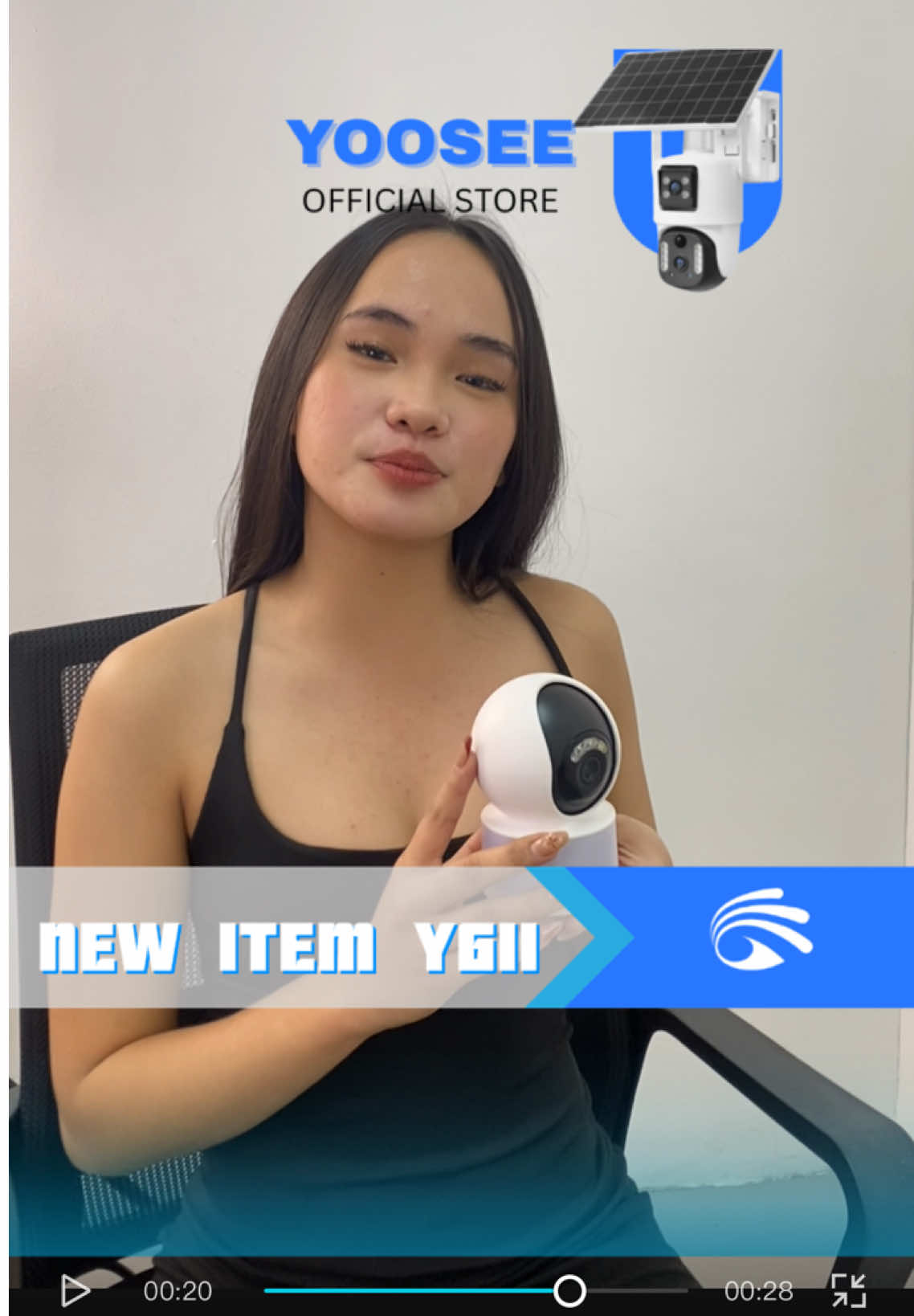 New item from yoosee Y611! #yoosee #yooseephilippines #yooseecctv #yooseey611 #indoorcctv 