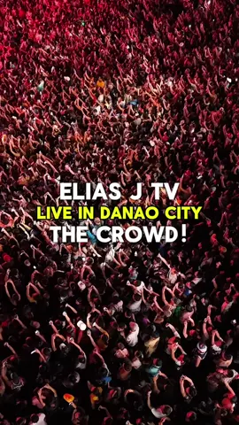 𝗧𝗵𝗲 𝗖𝗿𝗼𝘄𝗱! Elias J. Tv.  Live concert sa 𝗗𝗮𝗻𝗮𝗼 𝗖𝗶𝘁𝘆 gidagsa. Grabe kadaghan sa tao. 𝗢𝘂𝗵𝗮𝗵𝗮𝘆! 📍 Danao City, Cebu #eliasjtv  #eliasjtvband  #kenjikenjikenji  #ouhahay  #oppahvlog 
