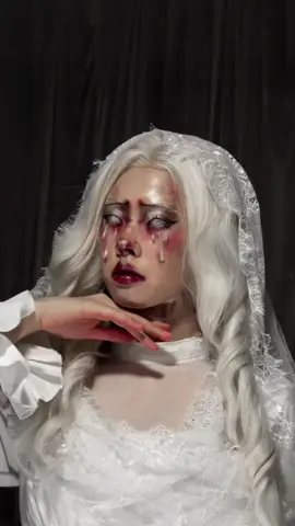 🫀 #halloweenmakeup #halloweeninspo #ghostmakeup #halloweenlook 
