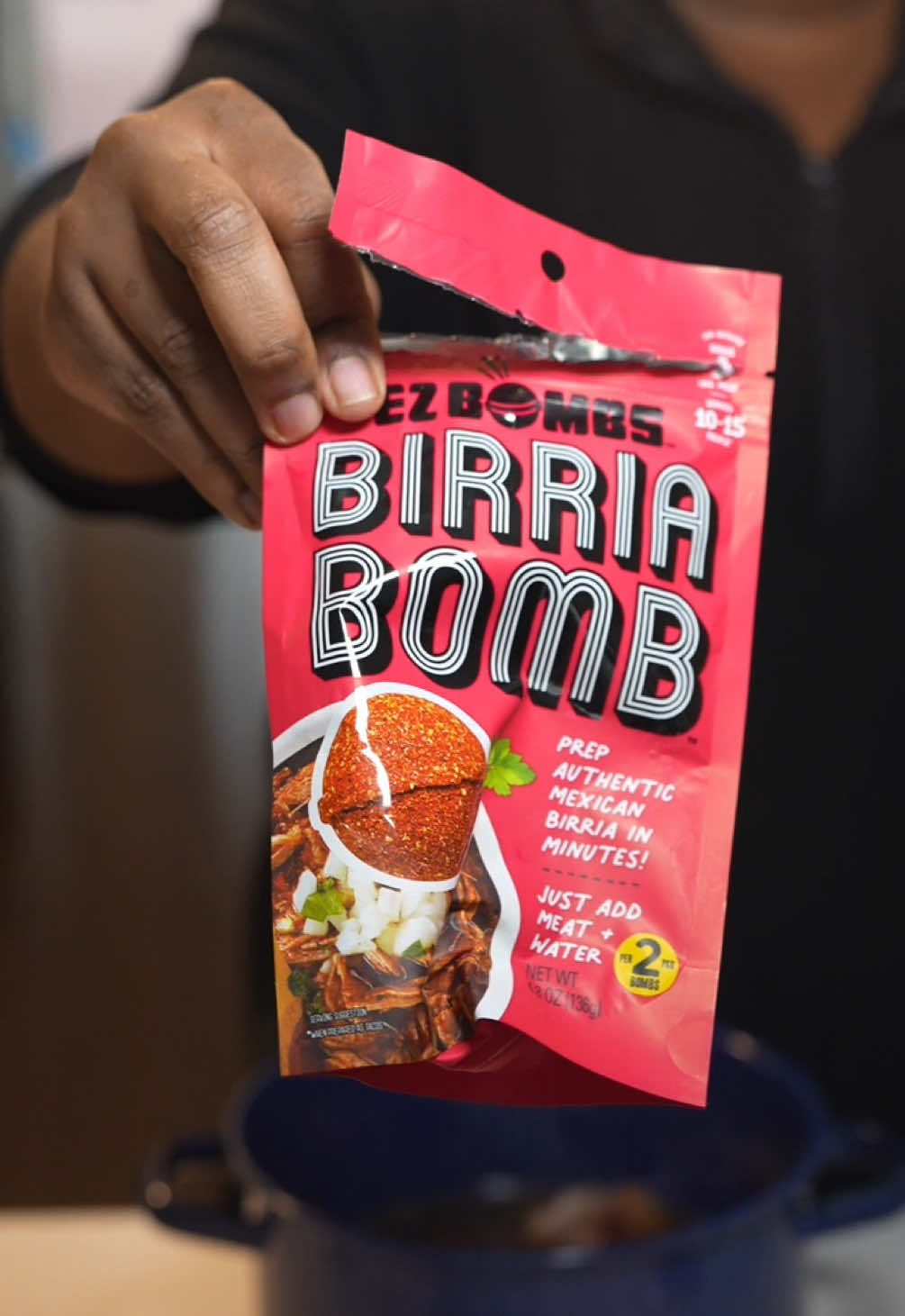 A flavor explosion! You won’t need to buy multiple seasonings again! All you need is this EZ Birria Bomb! You get 2 per order and I’m telling you they are so good! #ezbirriabombs #birria #flavorbomb #seasonings #CapCut 