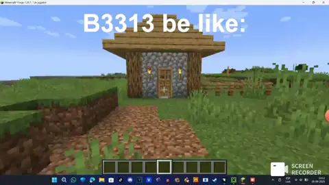 B3313 BE LIKE: #B3313 #mario64memes #Minecraft #07/29/95BUILD