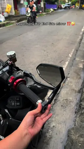 Astig at maporma na Baphomet Premium Bar End Side mirror #sidemirror #barendsidemirror #universalsidemirror #motorcyclesidemirror #motorcycle 