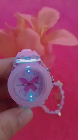 ✨2pcs cute kids cartoon quartz watches super cute po tlaga Butterfly led💗 #kidswatches  #giftforkids #tiktok  #affiliatemarketing  #christmasgift 