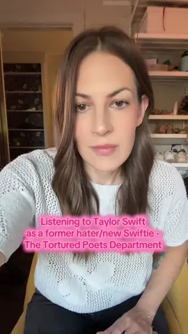 Listening to Taylor Swift as a former hater/new Swiftie - The Tortured Poets Department #taylorswift#swifties#ttpd#swifttok#showgirl