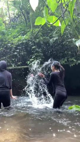 Tanpa sound viral🍃#cinumpangkadudampit #sungai #river #situgunungsukabumi 