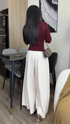 Quần suông ống rộng thu đông mềm mịn mướt đẹp  trẻ trung cạp cao tôn dáng đầu mùa rẻ chạm đáy #quan  #quansuong #quansuongnu #quansuongongrong #quansuongni